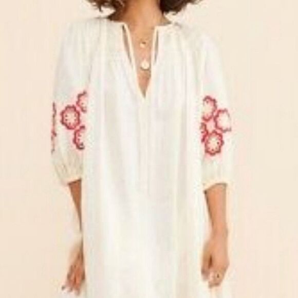 Annika Choo Linen Dress - Picture 2 of 14